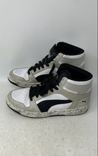Load image into Gallery viewer, Puma Mens Rebound Layup 385425-01 White Black Gray Sneaker Shoes Size 8.5