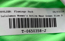 Load image into Gallery viewer, Lululemon Womens Green Sleeveless One-Shoulder Activewear Sports Bra Size Small
