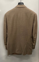 Load image into Gallery viewer, Ermenegildo Zegna Mens Brown Long Sleeve Two-Button Blazer Size 35