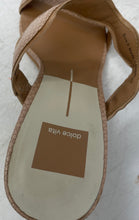 Load image into Gallery viewer, Dolce Vita Womens Ilva Brown Open Toe Slip-On Block Slide Sandals Size 9