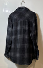Load image into Gallery viewer, Freedom Foundry Mens Gray Black Plaid Long Sleeve Button-Up Shirt Sz XL With Tag