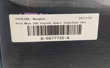 Load image into Gallery viewer, Avid Mbox Pro Inputs Outputs USB Digital Audio Midi Interface Not Tested