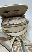 Load image into Gallery viewer, Steve Madden Womens Belizza Beige Cream Convertible Crossbody Purse With Tag