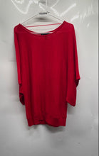 Load image into Gallery viewer, INC International Concepts Womens Red Long Sleeve Pullover Sweater Size XL