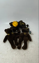 Load image into Gallery viewer, Lot Of 4 Pcs Salvino's Mixed Variety Plush Bear Bamm Beano's From 1998 Toy