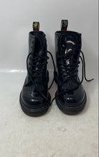 Load image into Gallery viewer, Dr. Martens Unisex 1460 Rainbow Black Lace-Up Ankle Boots Size M4 W5