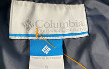 Load image into Gallery viewer, Columbia Womens Aqua And Blue Sportswear Omni-Tech Waterproof Rain Jacket Size S