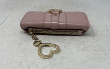 Load image into Gallery viewer, Juicy Couture Womens Pink Gold Credit Card Slots Trifold Wallet