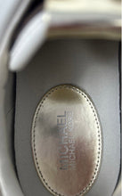 Load image into Gallery viewer, Michael Kors Womens White Brown Gold Lace-Up Sneakers Shoes Size 6.5M