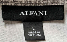 Load image into Gallery viewer, Alfani Womens Gray Heather Sleeveless Notch Lapel Open Front Vest Size Large
