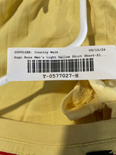 Load image into Gallery viewer, Hugo Boss Mens Light Yellow Cotton Short Sleeve Pullover T-Shirt Size 2XL