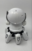 Load image into Gallery viewer, White Black Bot Pioneer Electronic Walking Dancing Robot Not Tested