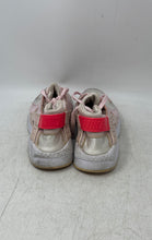 Load image into Gallery viewer, Nike Unise Kids Huarache Run 654275-608 White Pink Lace-Up Sneaker Shoes Size 6Y