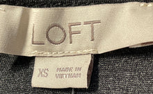 Load image into Gallery viewer, Loft Womens Gray Stretch Pull-On Mini A-Line Skirt Size X-Small