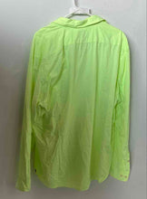 Load image into Gallery viewer, Hugo Boss Mens Neon Cotton Collared Long Sleeve Button-Up Shirt Size XXL