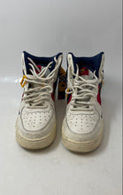 Load image into Gallery viewer, Nike Mens Air Force 1 High Nautical Redux White Leather Sneakers Shoes Size 6.5