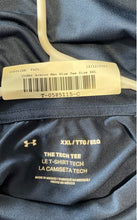 Load image into Gallery viewer, Under Armour Mens Blue Short Sleeve Crew Neck Logo Activewear T-Shirt Size XXL
