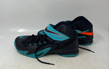 Load image into Gallery viewer, Nike Mens Zoom LeBron Soldier 8 653641-002 Black Lace-Up Sneaker Shoes Size 13