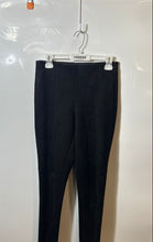 Load image into Gallery viewer, Zara Basic Womens Black Flat Front Side-Zip Skinny Leg Ankle Pants Size Medium
