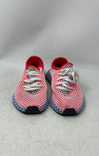 Load image into Gallery viewer, Adidas Womens Deerupt AC8466 Red Blue Lace-Up Low Top Running Shoes Size 6.5