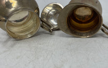 Load image into Gallery viewer, Vintage Silver-Tone Tray Creamer Pot Sugar Bowl Tableware Tea Set 3-Pieces