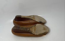 Load image into Gallery viewer, Michael Kors Womens Brown Leather Peep Toe Slip-On Wedge Pump Heels Size 7.5M