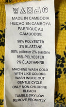 Load image into Gallery viewer, Michael Kors Womens Yellow Floral Print Short Sleeve A-Line Dress Size 4
