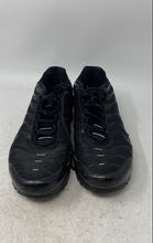 Load image into Gallery viewer, Nike Kids Air Max Plus CD0609-001 Black Lace-Up Sneakers Shoes Size 7Y