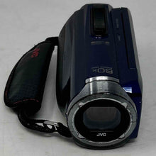Load image into Gallery viewer, JVC Everio GZ-R10 Blue Full HD 60x Dynamic Zoom Digital Camcorder Not Tested NCL