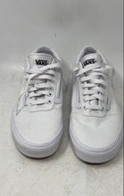 Load image into Gallery viewer, Vans Mens Ward Off The Wall 500714 White Low Top Lace-Up Sneaker Shoes Size 9