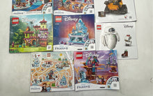 Load image into Gallery viewer, Lot Of 10 Pcs Lego Star Wars Seinfeld & Disney Theme Instructions Manual Booklet