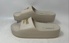 Load image into Gallery viewer, Guess Los Angeles Womens Beige Slip-On Round Toe Platform Slide Sandals Size 9M