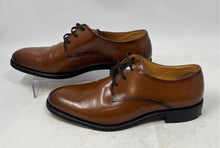 Load image into Gallery viewer, Express Mens Brown Leather Round Toe Lace-Up Derby Dress Shoes Size 9