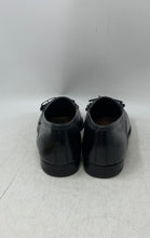 Load image into Gallery viewer, Giorgio Brutini Mens Black Leather Fringe Slip-On Loafer Dress Shoes Sz 10 D