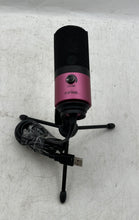 Load image into Gallery viewer, Fifine Pink Black USB CPU Wired Condenser Microphone With Stand Not Tested