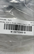 Load image into Gallery viewer, Adidas Kids Predator Club Black Low Top Soccer Cleats Size 3 No Laces