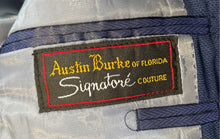 Load image into Gallery viewer, Abito Sartoriale Mens Navy Blue Single-Breasted Two-Button Blazer Size 52