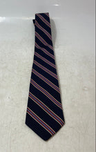 Load image into Gallery viewer, Renry Gretrel Mens Blue Red Striped Adjustable Long Formal Designer Tie