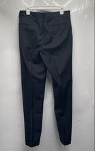 Load image into Gallery viewer, Statement Mens Black Flat Front Pockets Straight Leg Dress Pants Size 32R