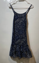 Load image into Gallery viewer, Abercrombie & Fitch Womens Blue White Paisley Sleeveless Sundress Size XS