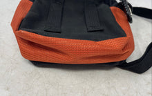 Load image into Gallery viewer, Harley-Davidson Mens Black Orange Motorcycle Riding Mini Crossbody Backpack