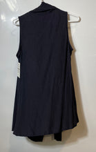 Load image into Gallery viewer, Zara Basic Womens Black Sleeveless Open Front Vest Size Small With Tag