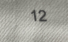 Load image into Gallery viewer, St John's Bay Womens White Denim Button Front Belt Loops Cropped Jeans Size 12