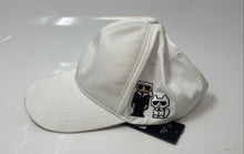 Load image into Gallery viewer, Karl Lagerfeld Paris Mens White Embroidered Adjustable Baseball Cap With Tags