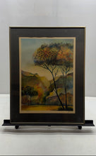 Load image into Gallery viewer, Tree On Forest Oil Painting On Canvas Wooden Landscape Framed Art Print