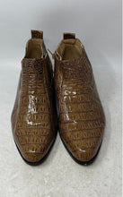 Load image into Gallery viewer, Roberto Chillini Mens Brown Animal Print Almond Toe Ankle Booties Size 12