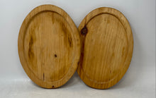 Load image into Gallery viewer, Set Of 2 Pcs Light Brown Wooden Kitchenware Round Chopping Blocks Boards