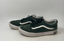 Load image into Gallery viewer, Vans Mens Off The Wall Green And White Lace-Up Casual Sneakers Shoes Size 12
