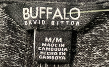 Load image into Gallery viewer, Buffalo David Bitton Womens Black Heather Long Sleeve Pullover Sweater Size M