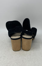 Load image into Gallery viewer, Cole Haan Womens Callista Black Peep Toe Block Heel Slingback Sandals Size 10B